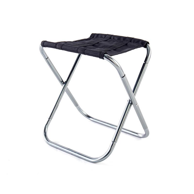 Outdoor Camping Chair Aluminum Alloy Folding Chair With Bag Stool Seat Fishing Camping Travel