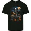 Skull Biker Motorcycle Motorbike Grim Reaper 27 Unisexs Light Cotton TShirt
