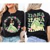 2025 Newland Principessa Viaggio Top Tiana La Rana Unisex Viaggio Ragazze Casual Maglietta T-shirt Cotone Regalo Vestiti Vacanze
