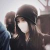 Ju Jingyi cold hat winter women's big head circumference stacking hat knitted autumn and winter hat thin outdoor