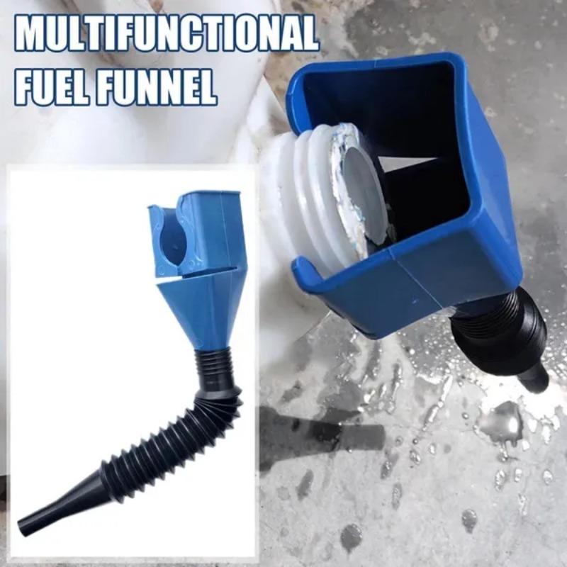 Plastic Car Engine Oil Funnel Motorcycle Refueling Gasoline Filter Transfer Tool Oil Change Filling Car Accessories