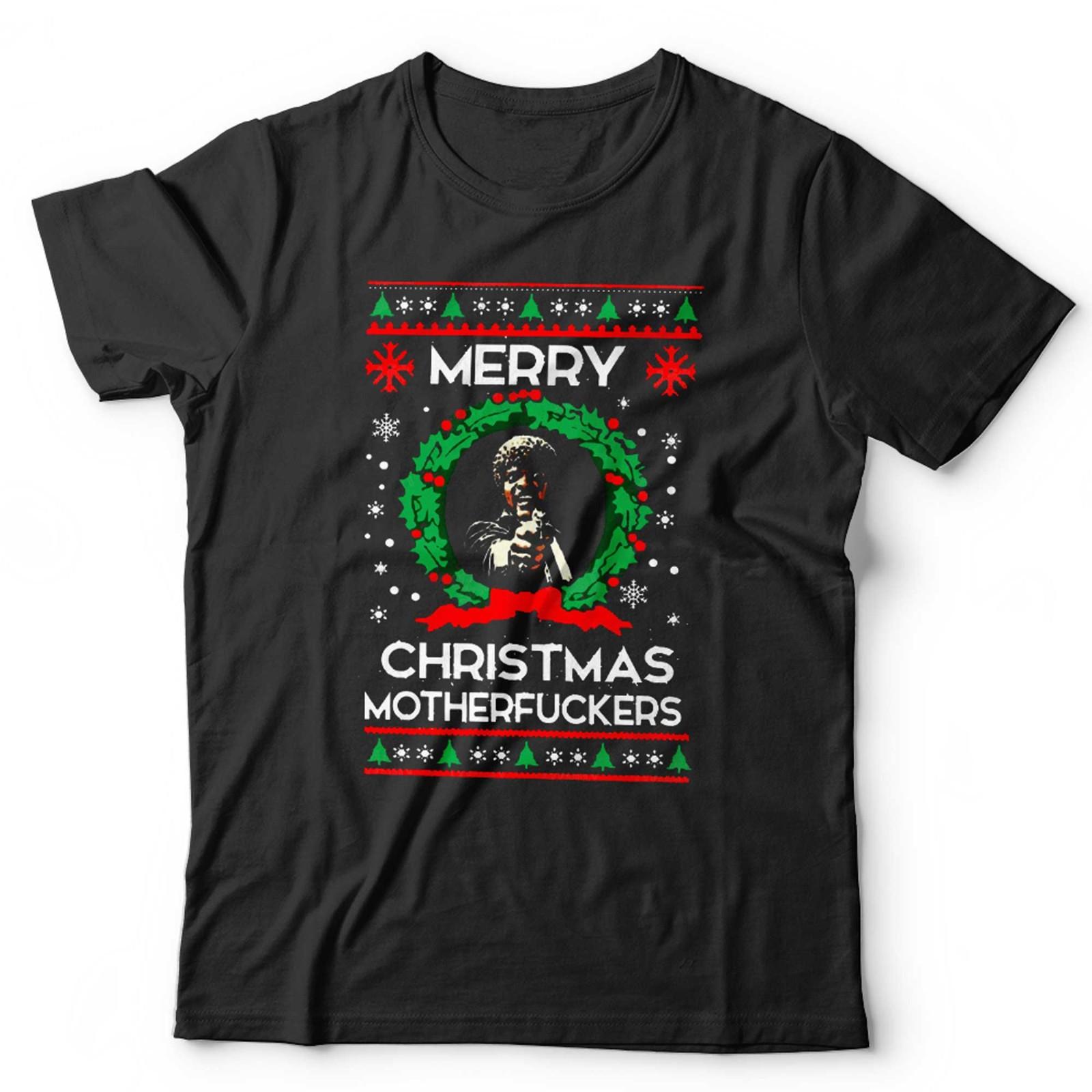 Christmas Samuel L. Jackson T Shirt Mens Womens Tees Top Unisex Funny Adult Humour Xmas Festive Gift 4XL