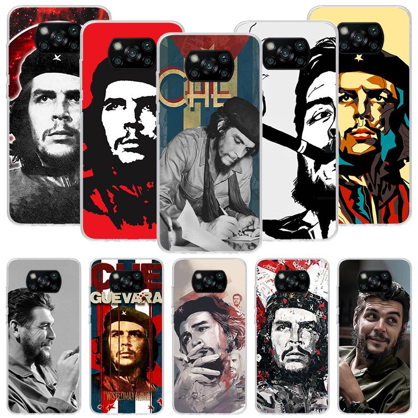 Che Guevara Cigarett Phone Case For Xiaomi Poco X7 X6 X5 Pro F7 Ultra Redmi 15C 15 13 13C 12 12C 10 10A 10C 9 9A 9C 9T Cover Poc