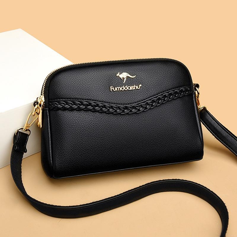Women's bag new spring and summer women's bag clutch bag woven soft leather mother bag fashion age-reducing bag