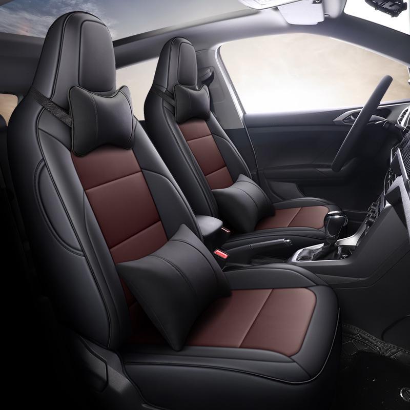 

Полностью кожаная подушка на сиденье автомобиля для Tuke - Универсальный чехол на заказ для четырех сезонов CM-10