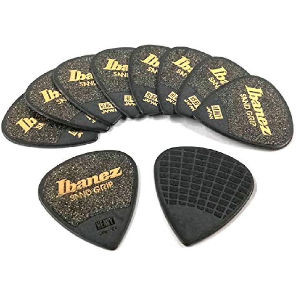 IBANEZ PA16HSG-BK HEAVY 1.0mm Guitar Picks (Set of 10)