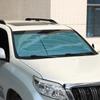 For Toyota Land Cruiser Prado FJ150 150 Aluminum Foil Car Front Windshield Thermal Curtain Shading Sunscreen Car