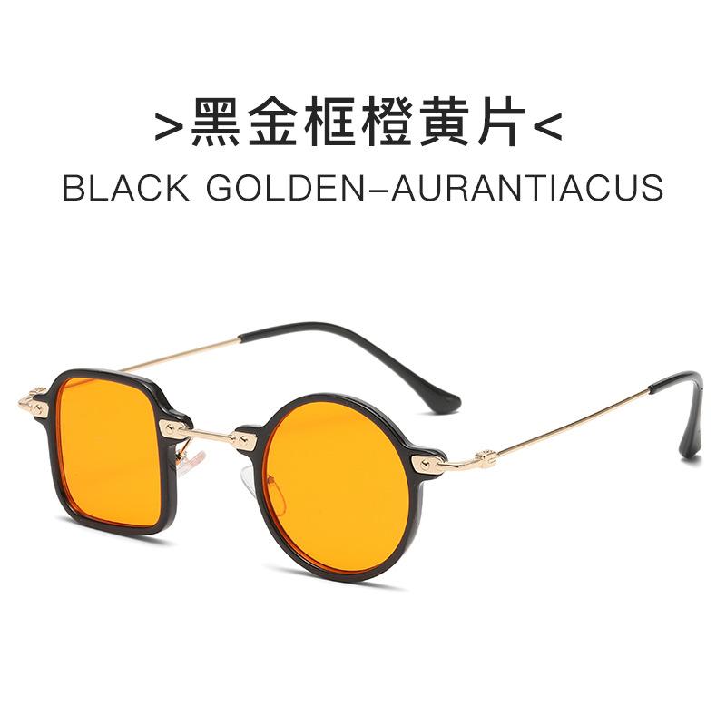 Steampunk Square Round Anti-Uv Sunglasses Punk Shades Eyewear New Women Men Luxury Personality Sun Glasses Lady Eyeglasses Uv400