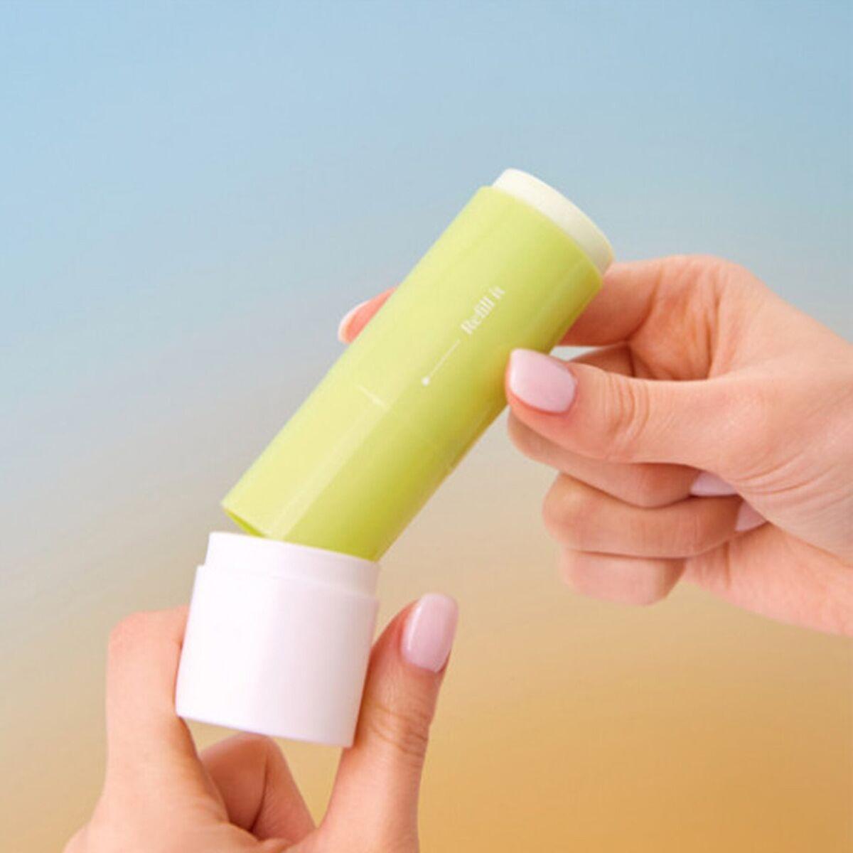 

GOODAL Heartleaf Calming Cooling Sun Stick 19g+Refill 19g SPF50+ PA++++, Kbeauty, корейская косметика, пробник