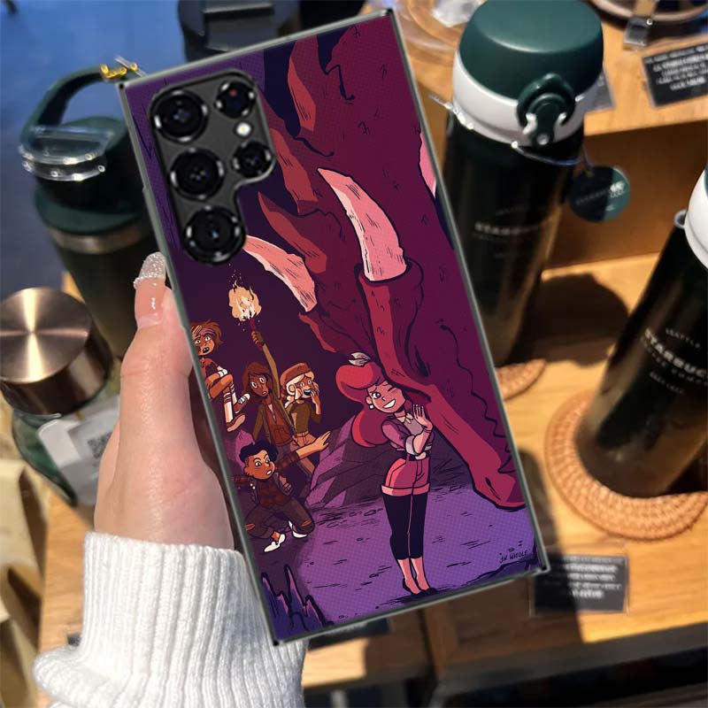 

L-Lumberjanes Cases Phone Case for Samsung Galaxy S26 Ultra S25 Edge S24 S23 FE S21 Plus S20 S22 S10 Cover TPU Capa Shell Shockp Samsung S22