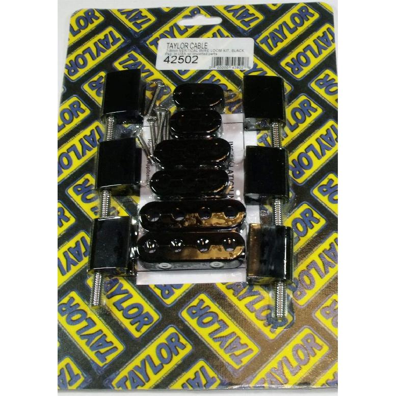 

Taylor Cable 42502 Black Wire Loom Kit