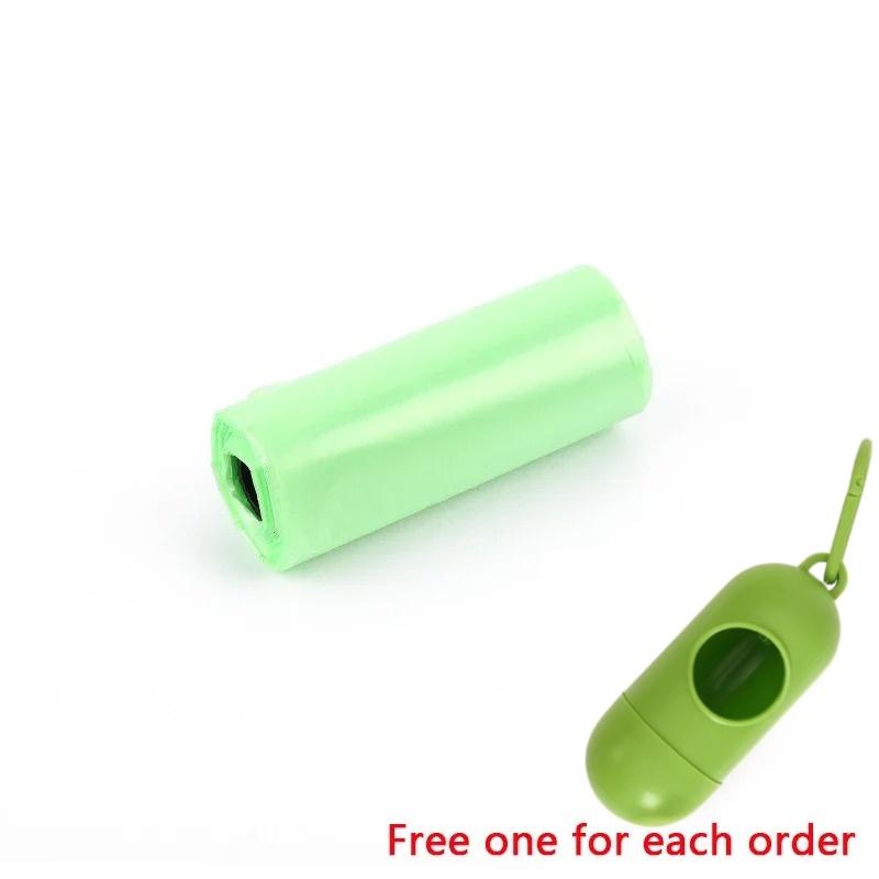 1/10PCS New Pet Garbage Bag Dispenser Dog Poop Bag Shovel Capsule Convenient Pet Garbage Bag Dog Poop Bag Cat Feces Cleaning Bag