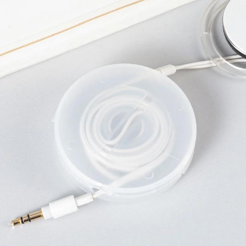 Data Cable Storage Box, Headphones, Mobile Phone Charging Cable Winding Device, Household Office Supplies