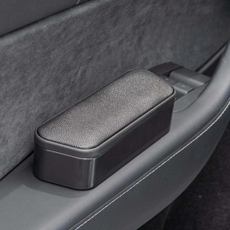 

Universal Armrest Armrest Pad Auto Door Organizer Box Car Left Right Armrest Door Storage Box Adjustable Height Elbow Rest Box чёрный