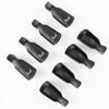 10Pcs/Box UV Gel Polish Remover Clips Colorful Acrylic Nail Art Soak Off Cap Clips DIY Nails Cleaning Manicure Finger Wrap Tools