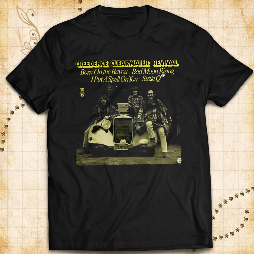 Футболка Bayou Country Green River Creedence Clearwater Revival John Fogerty Унисекс XL
