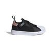 Adidas Originals SUPERSTAR 360 Comfortable Breathable Low top Kids' Skateboarding Shoes Black White IG9926