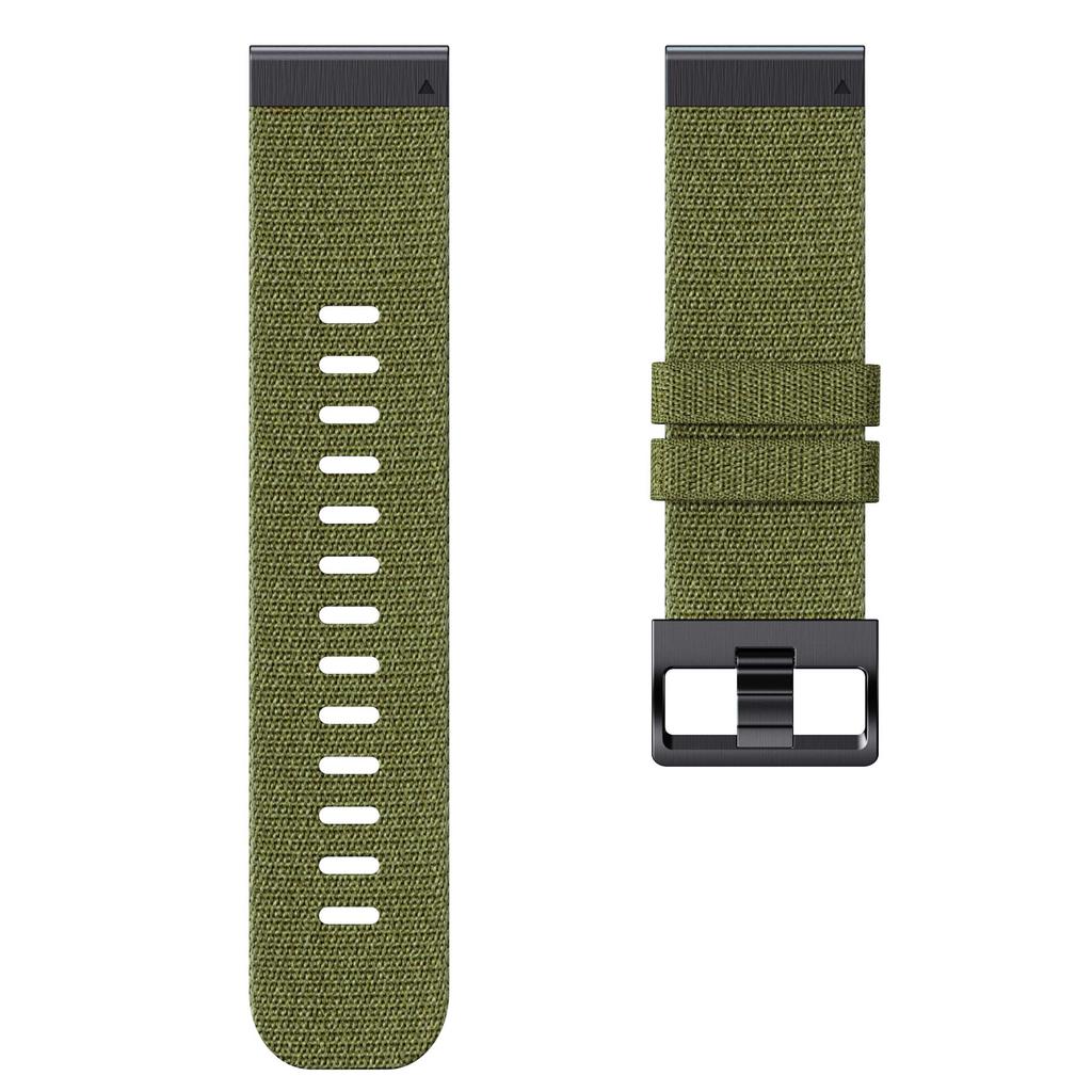 22 26MM Garmin Quick Fit Nylon Watchband Strap for Fenix 7/7Pro/7X/6X/6 Pro/5X/5 Plus6/Epix/Instinct Replaceable Bracelet