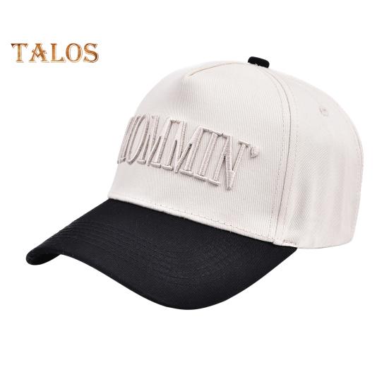 

Женская бейсболка, регулируемая, хлопковая, с вышитыми буквами, бейсболка для улицы, кепка с хвостиком, для повседневной носки черный белый