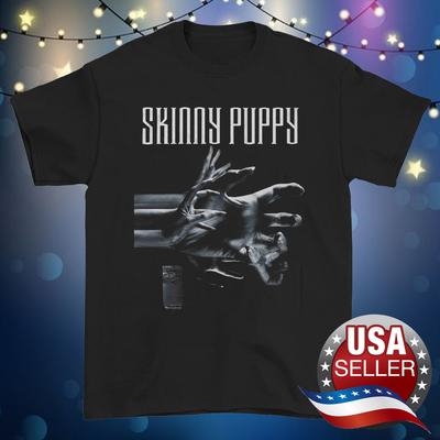 HOT NEW Skinny Puppy Band Black T Shirt Short Sleeve All Sizes S 5Xl TA5845