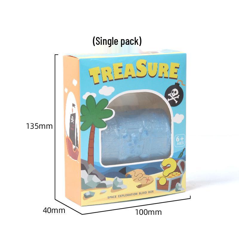 

Развивающая раскопка драгоценных камней, охота за сокровищами, сюрприз-бокс для детей 6-11 лет