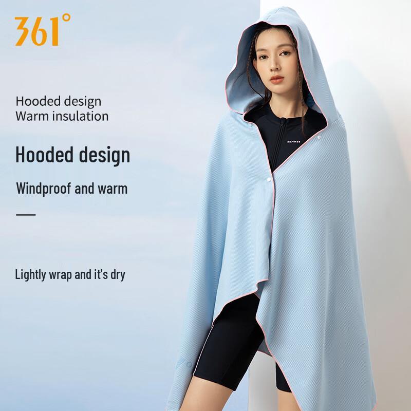 361° Schnelltrocknendes Bade- & Sporthandtuchrobe