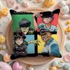 G-GorillazS Band Cushion Cover Home & Car Multi-Scene Pillow Cover - Reversible, Soft & Durable for Daily Use