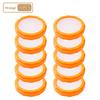 1-10PCS Silicone Food Storage Container Double Sided Lid Mini Fridge Organizer for Fruits Vegetables Fresh Keeping Kitchen Box