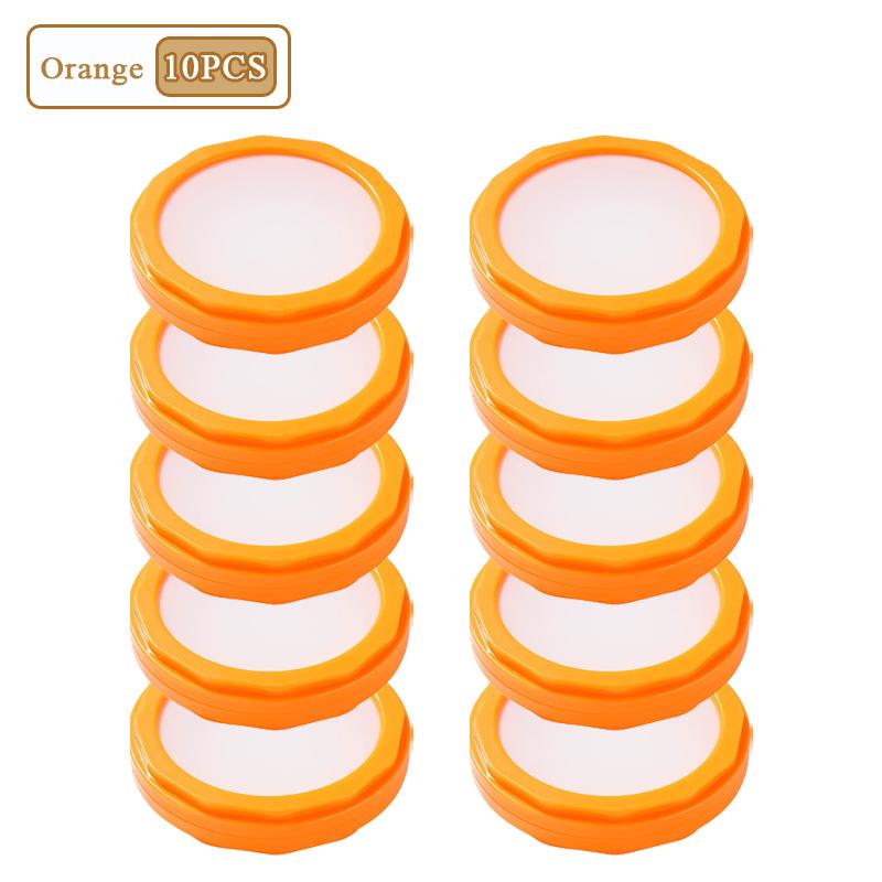 1-10PCS Silicone Food Storage Container Double Sided Lid Mini Fridge Organizer for Fruits Vegetables Fresh Keeping Kitchen Box