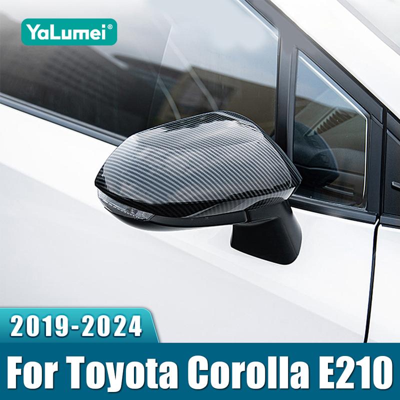 For Toyota Corolla E210      2024 Hybrid ABS Car Rearview Mirror Side Molding Cover Trim Sticker Case
