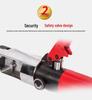 Manual Hydraulic Crimping Tool for Cable and Lug Terminals, Compatible with Copper and Aluminum.
