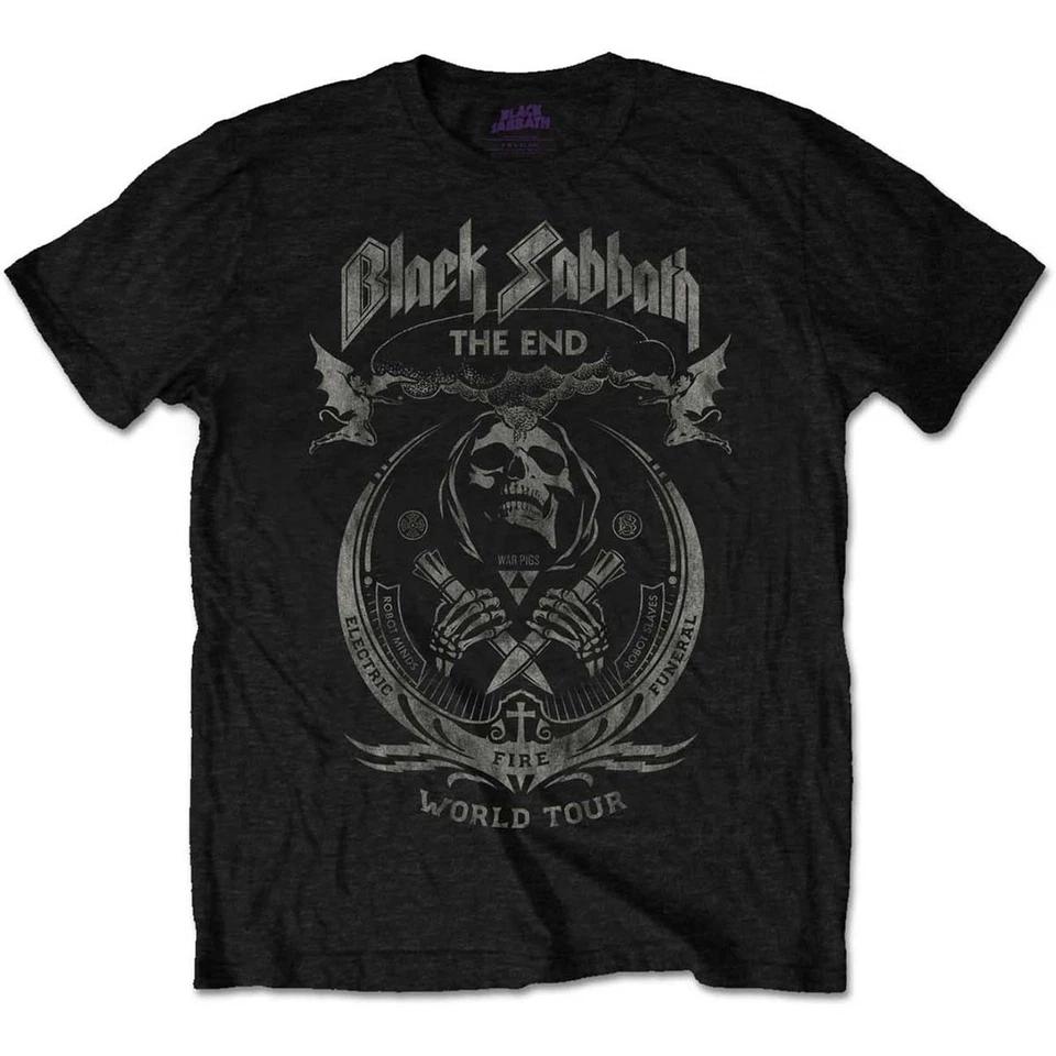 Black Sabbath Ozzy Osbourne The End World Tour Official Tee T-Shirt Mens Unisex