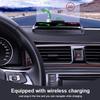 Bil HUD Head Up Display Telefonholder Feste GPS Projektor Trafikkrapport i sanntid
