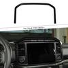 Black Center Console GPS Navigation Panel Cover Trim Frame For Ford F150 +