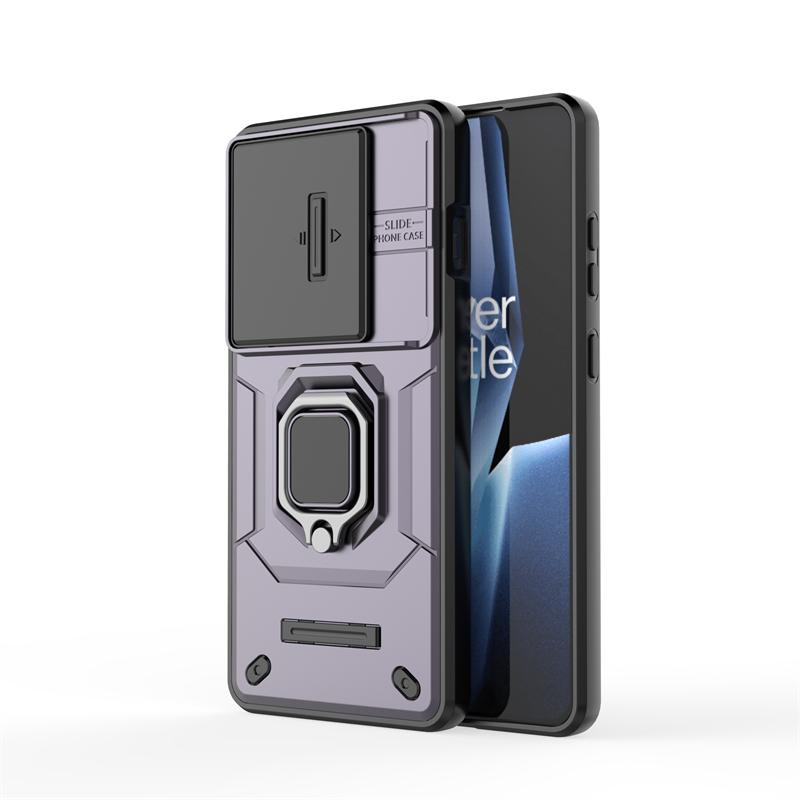 Shockproof Case For OnePlus Ace 5 Case For OnePlus Ace 5 Pro Ring Holder Magnetic Back Cover For OnePlus Ace 5 Push Window Case