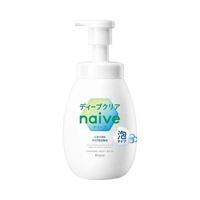 

Kracie - Naive Foaming Body Wash Deep Clear 480ml Refill