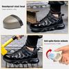 Labor insurance shoes men's smash-proof and stab-proof work winter deodorant construction site safety shoes new
