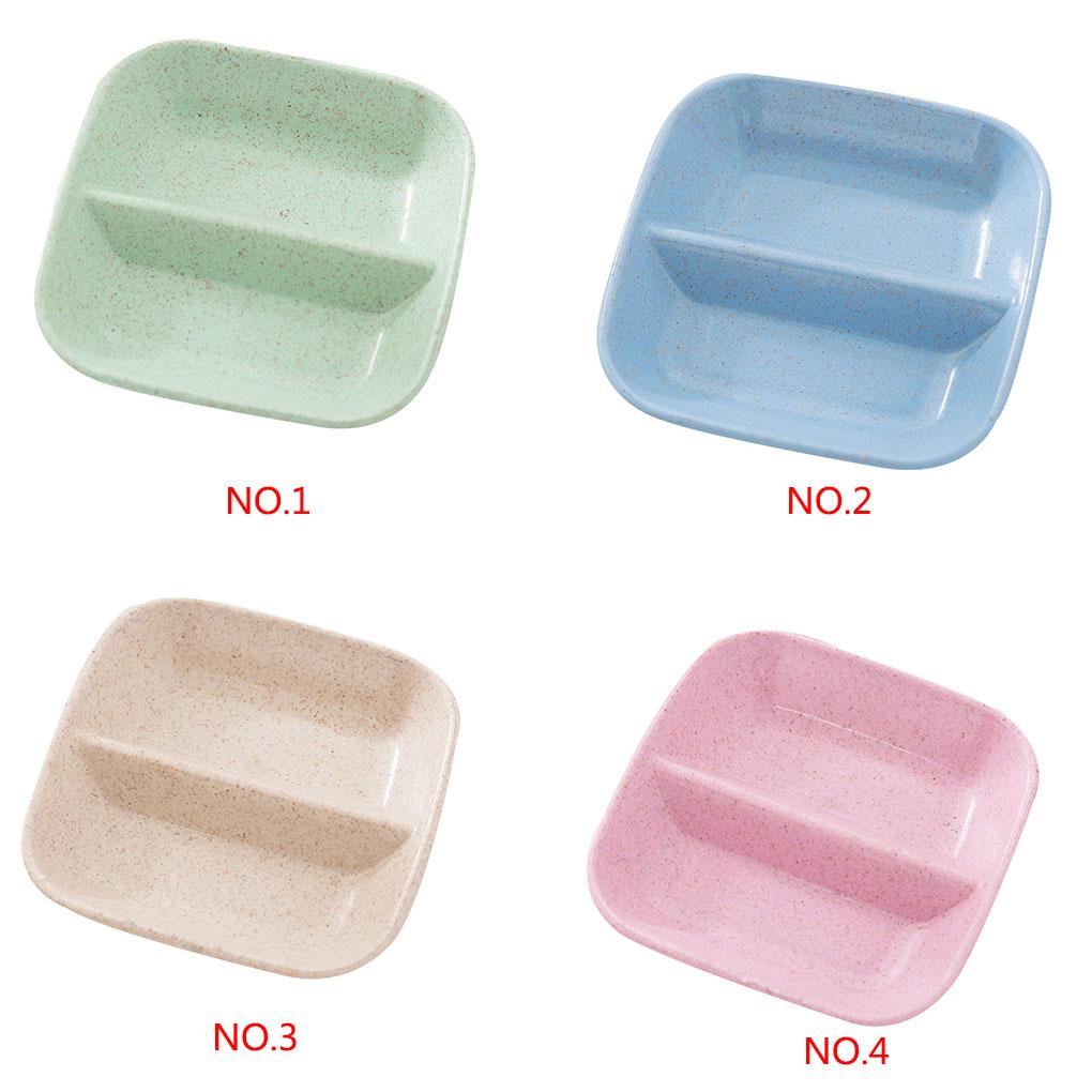 1PC Small Plate Food Snack Dish Sauce Plate Seasoning Dish