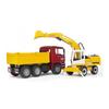 Bruder MAN Truck & LH Excavator BR02751