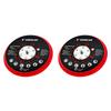 6 Inch 150mm Backing Pad with 17 Holes for Orbital Sanders Supporting High Speed Grinding and Sanding with Threaded Attachment