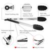 7/9/12 Inch Stainless Steel BBQ Tongs Food Salad BQ Tools Buffet Lock Kitchen Tong Barbecue Grill Clip Kitchen Accessories