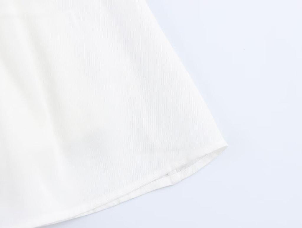 2025 Spring Women's Sleeveless Tie-Waist Dress - European & American Style Fashion with Lining