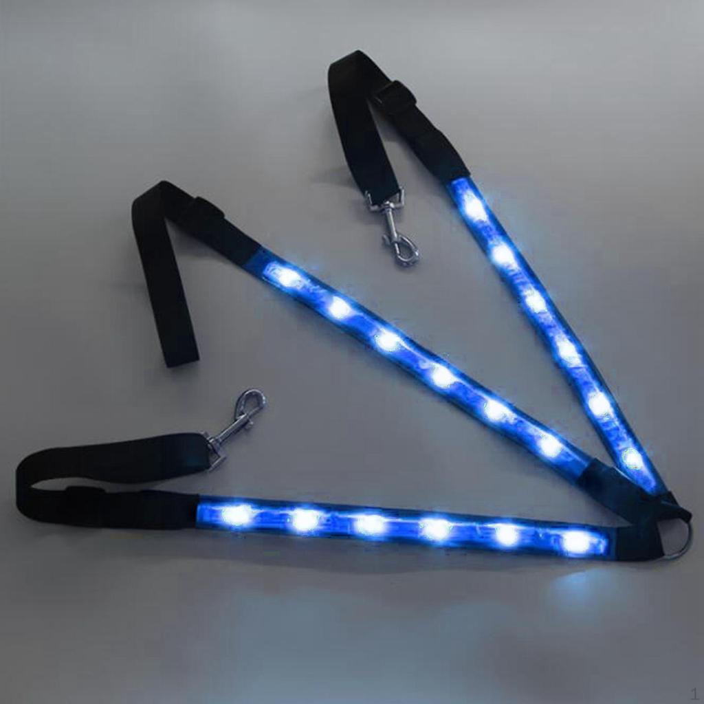 Adjustable LED Horse Breastplate High Visible Outdoor Harness