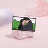 Series Trendy Love Cartoon Brooch Pin Decorative Badge In Eyecatching Colors