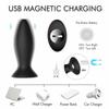 Black Silicone Butt Plug Set Wireless  Anal Training  Vibrating Butt Plugs