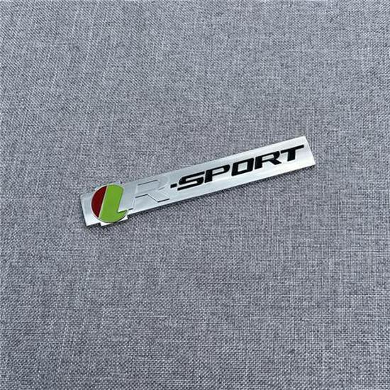 Emblemat Jaguar R-SPORT: Naklejka na sportowy błotnik i tylne emblematy XFL XJL F-TYPE