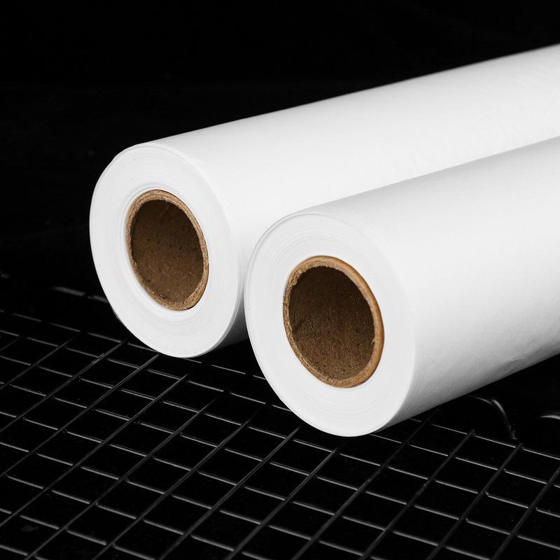 5 M / 10 M/20m/50m Cuisson Aspiration Double face Huile de silicone Haute température Papier huilé Papier de cuisson Papier de cuisson pour BBQ Four Micro-ondes