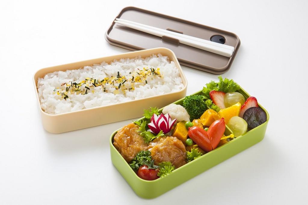 Skater Bento Tenpyo Dark with Melamine Made in Box, Pattern, Dreamy, Blue, 600ml, Chopsticks, Lid, Women's, Japan, SLBW6M-A