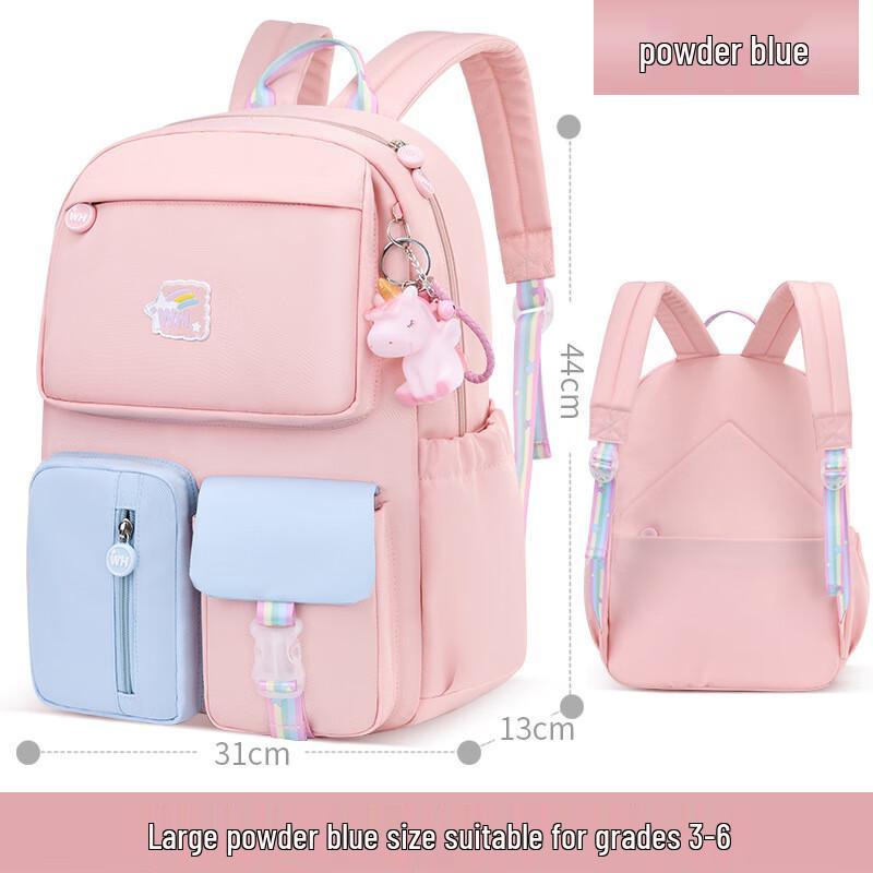 SAILERNA Girls Ergonomic Cartoon School Backpack