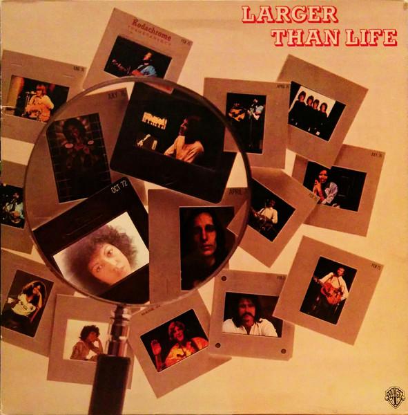 

LP Record VARIOUS Larger Than Life K56283 WARNER BROS 1976 UK Rock Used
